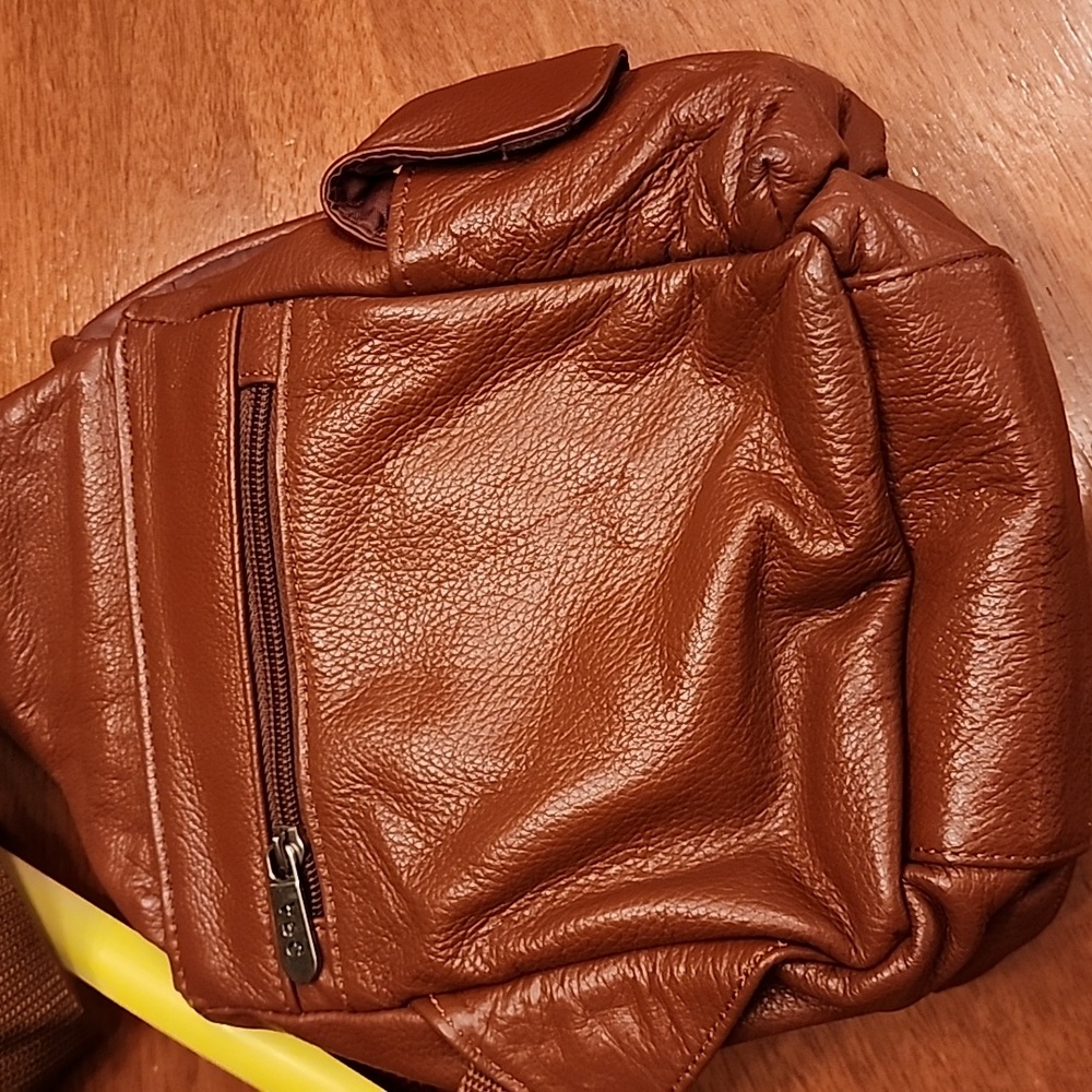 Ameri Travel Leather Crossbody! Amazing Fall Rich… - image 7